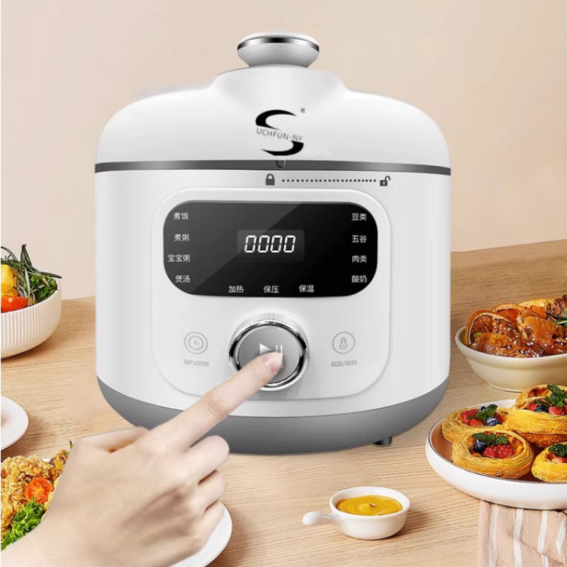 110V Electric Pressure Cooker – Compact and Versatile for Modern Kitchens Gizmokings Warehouse