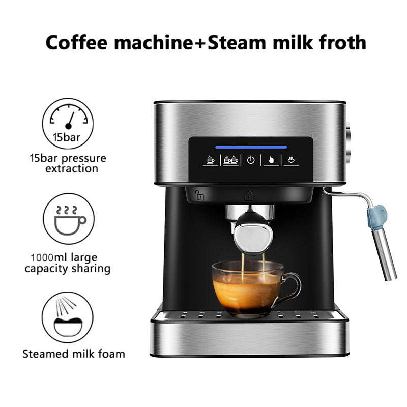 Home Smart Home Espresso Machine Steam Milk Frother All-in-one Gizmokings Warehouse