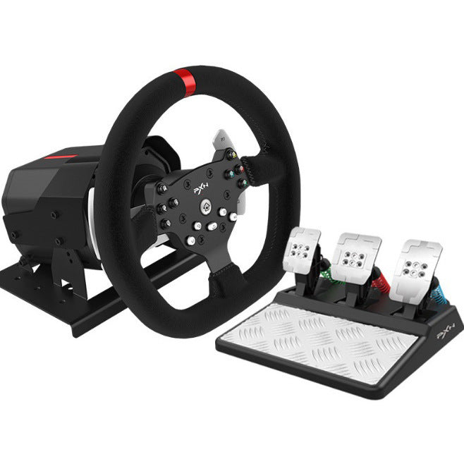 PXN V10 Game Aiming Wheel Force Feedback Racing Game Aiming Wheel Compatible With PCXBOX ONEPS4 Gizmokings Warehouse