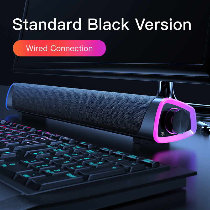 BlitzWave 4D Bluetooth Speaker Bar – Unleash Immersive Sound on Your MacBook, Laptop & PC! Gizmokings Warehouse