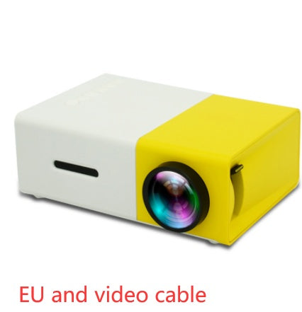 Portable Projector 3D Hd Led Home Theater Cinema HDMI-compatible Usb Audio Projector Yg300 Mini Projector Gizmokings Warehouse