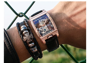 Timeless Style Hack: The Leather Watch Everyone’s Raving About! Gizmokings Warehouse