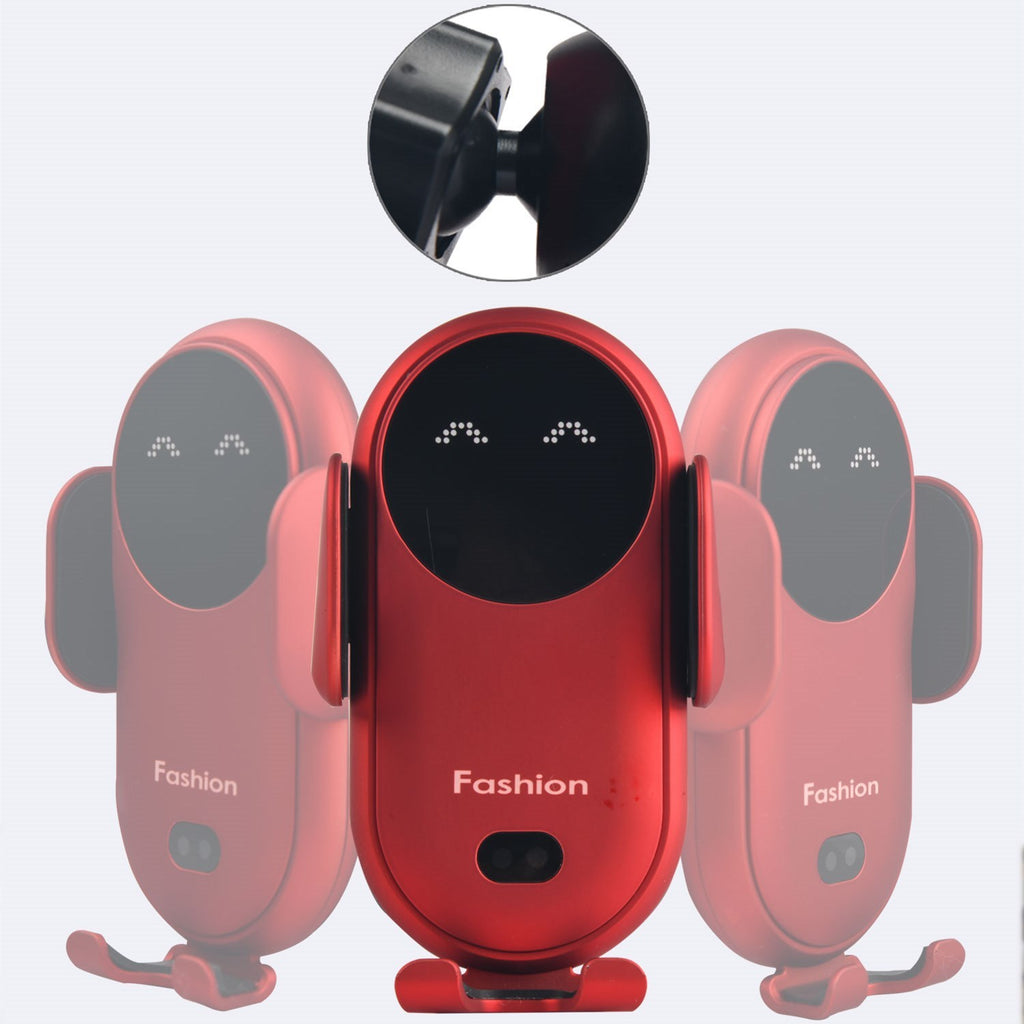 New S11 Car Wireless Charging Mobile Phone Navigation Bracket Infrared Sensor 10W Fast Charging Custom Gift Gizmokings Warehouse