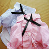 Bubble Sleeve Bow Tie Pet Shirt Gizmokings Warehouse