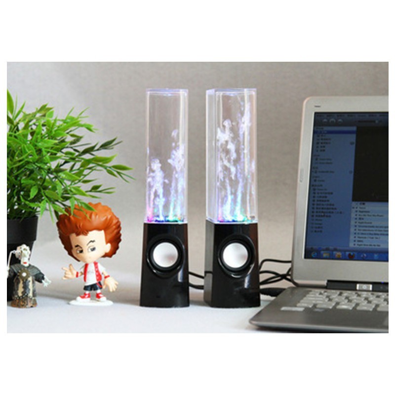 Wireless Dancing Water Speaker LED Light Fountain Speaker Home Party Gizmokings Warehouse