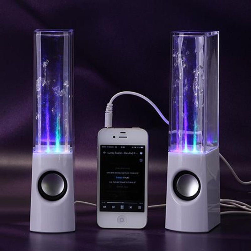 Wireless Dancing Water Speaker LED Light Fountain Speaker Home Party Gizmokings Warehouse
