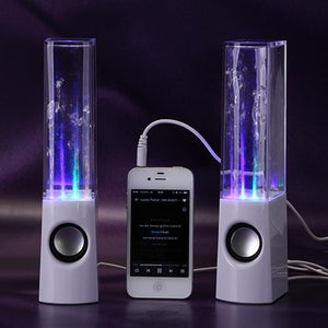 Wireless Dancing Water Speaker LED Light Fountain Speaker Home Party Gizmokings Warehouse