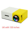 Portable Projector 3D Hd Led Home Theater Cinema HDMI-compatible Usb Audio Projector Yg300 Mini Projector Gizmokings Warehouse