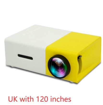 Portable Projector 3D Hd Led Home Theater Cinema HDMI-compatible Usb Audio Projector Yg300 Mini Projector Gizmokings Warehouse