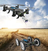 OTRC FY602 Air-Road RC Drone Car 2 in 1 Flying Car 2.4G RC Quadcopter Drone 6-Axis 4CH Helicopter With HD Camera High Speed 4WD Gizmokings Warehouse