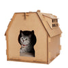 Unbox Purr-fection: The Ultimate Carton Castle for Cats! Gizmokings Warehouse
