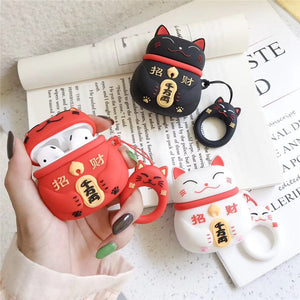 Lucky cat headphones set Gizmokings Warehouse