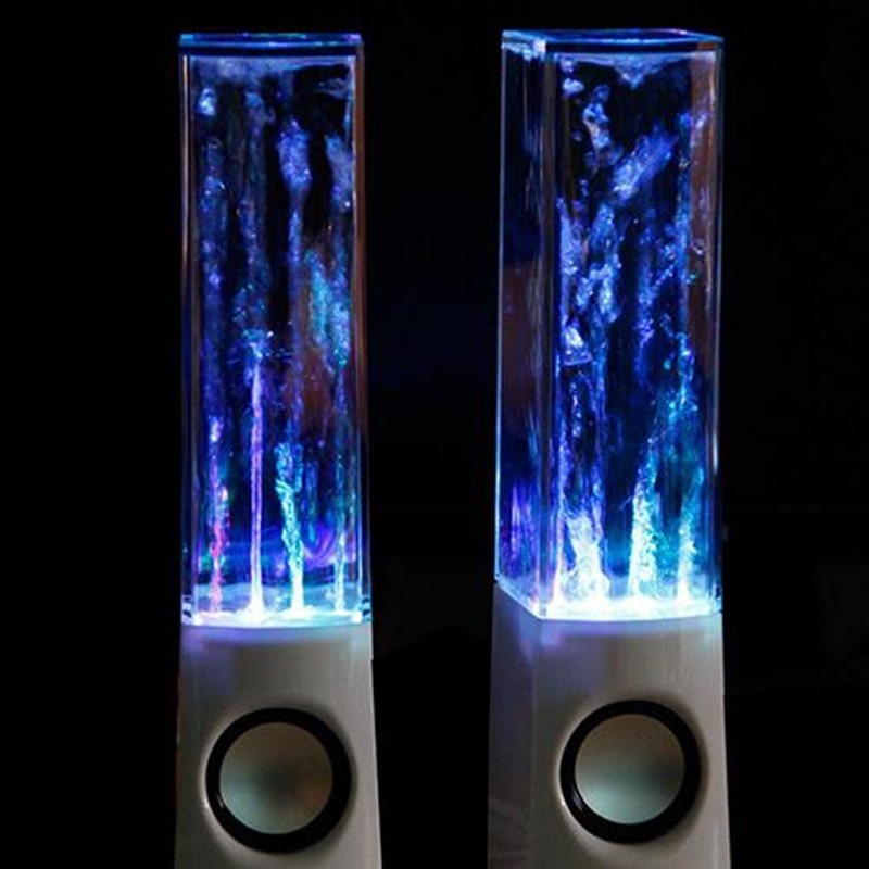 Wireless Dancing Water Speaker LED Light Fountain Speaker Home Party Gizmokings Warehouse