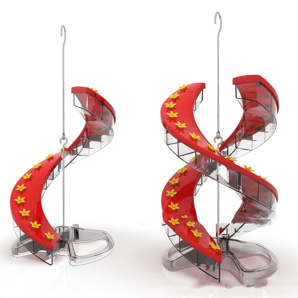 Mesmerizing Spiral Ladder Feeder—Invite a Hummingbird Spectacle to Your Backyard Gizmokings Warehouse
