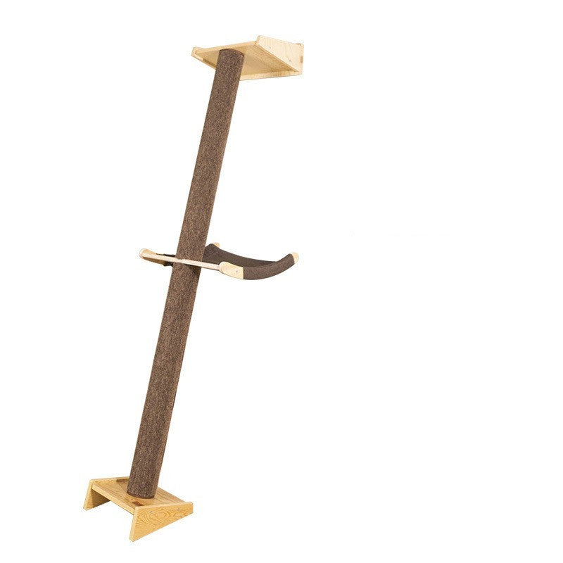 Solid Wood Large Cat Climbing Frame Cat Litter Cat Tree One Cat Shelf Gizmokings Warehouse