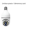 WiFi CAMERA 1080P Bulb 4X Zoom Camera E27 Home 5GWiFi Alarm Monitor Gizmokings Warehouse