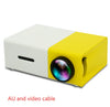 Portable Projector 3D Hd Led Home Theater Cinema HDMI-compatible Usb Audio Projector Yg300 Mini Projector Gizmokings Warehouse