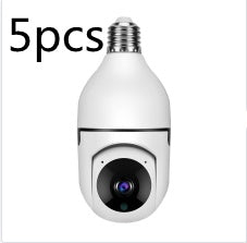 WiFi CAMERA 1080P Bulb 4X Zoom Camera E27 Home 5GWiFi Alarm Monitor Gizmokings Warehouse