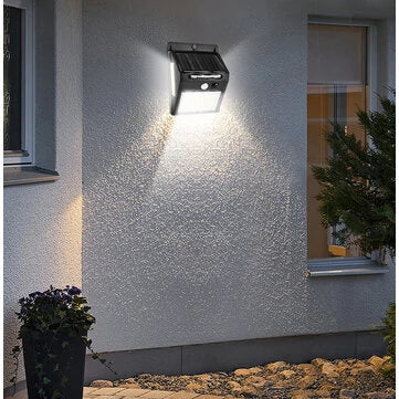 Solar Light Outdoor Wall Lamp with PIR Motion Sensor Gizmokings Warehouse