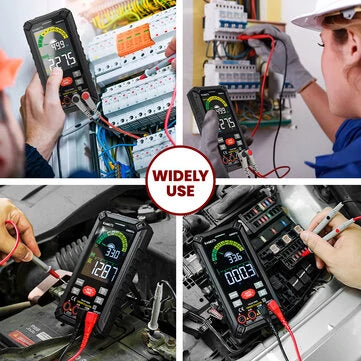 US/EU Direct KAIWEETS KM601S Smart Multimeter True RMS 10000 Counts 1200mAh Rechargeable Battery AC/DC Voltage Resistance Capacitance Tester Banggood Dropship