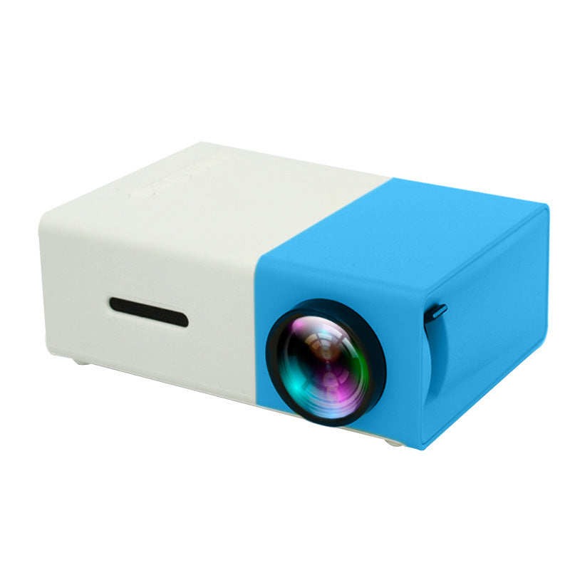 Portable Projector 3D Hd Led Home Theater Cinema HDMI-compatible Usb Audio Projector Yg300 Mini Projector Gizmokings Warehouse