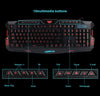 J10 tricolor backlight wired gaming keyboard set colorful luminous gaming mouse keyboard Russian keyboard Gizmokings Warehouse