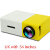 Portable Projector 3D Hd Led Home Theater Cinema HDMI-compatible Usb Audio Projector Yg300 Mini Projector Gizmokings Warehouse