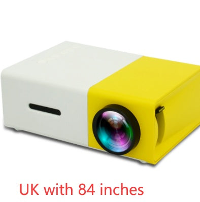 Portable Projector 3D Hd Led Home Theater Cinema HDMI-compatible Usb Audio Projector Yg300 Mini Projector Gizmokings Warehouse