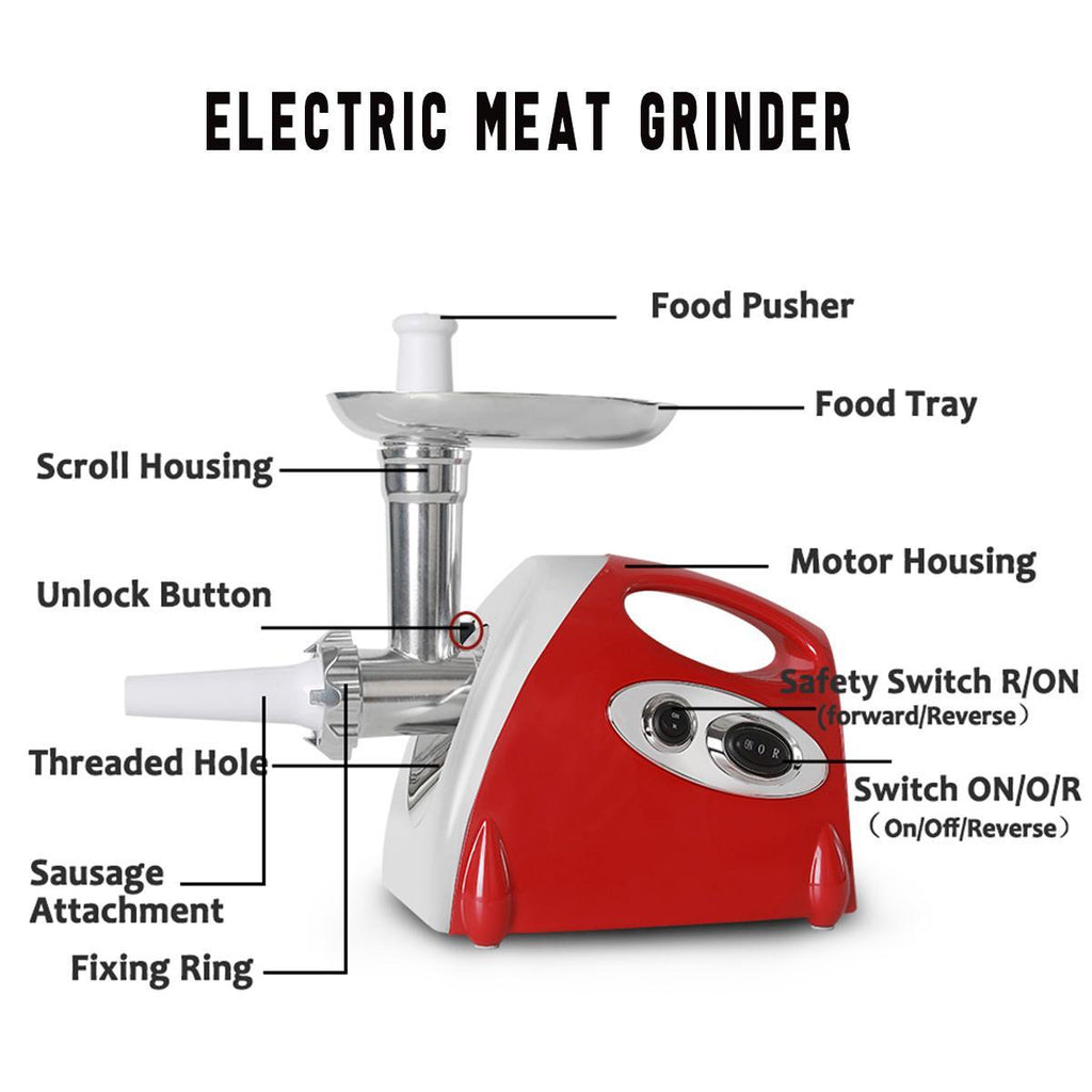 Electric multifunctional meat grinder Gizmokings Warehouse