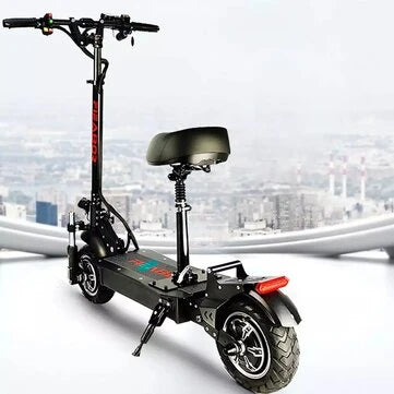 [US DIRECT] FIEABOR Q08P Oil Brake 2400W 60V 27Ah Dual Motor 10.5 Inch Electric Scooter 200Kg Max Load 60-80Km Range Banggood Dropship