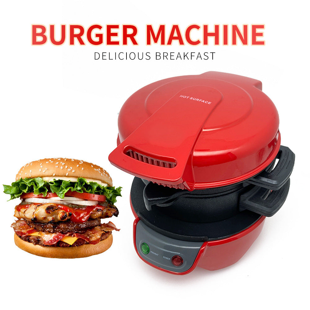 Household Breakfast Machine Hamburg Sandwich Maker With Egg Cooker Ring Machine Bread Sandwich Machine Waffle Machine Gizmokings Warehouse