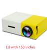 Portable Projector 3D Hd Led Home Theater Cinema HDMI-compatible Usb Audio Projector Yg300 Mini Projector Gizmokings Warehouse