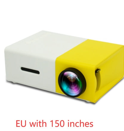 Portable Projector 3D Hd Led Home Theater Cinema HDMI-compatible Usb Audio Projector Yg300 Mini Projector Gizmokings Warehouse