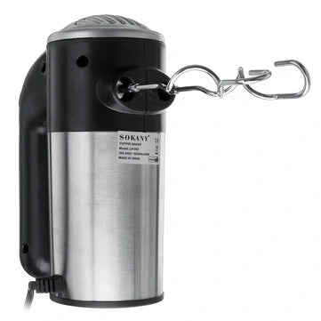 Kitchen Electric Hand Mixer with 5 Speeds Whisk with Egg Beater Dough Hook Gizmokings Warehouse