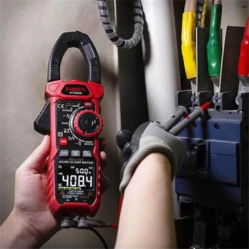 KAIWEETS HT208D Inrush Clamp Meter 1000V True RMS for AC/DC Banggood Dropship
