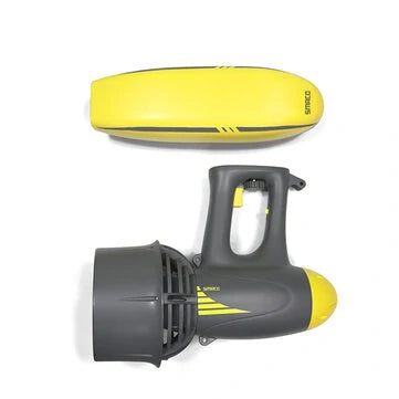 [US Direct] SMACO 2-in-1 600W Electric Underwater Propeller Water Dual Speed Booster Diving Scuba Propeller Scooter Water Sports Equipment Support Waterproof Camera Gizmokings Warehouse