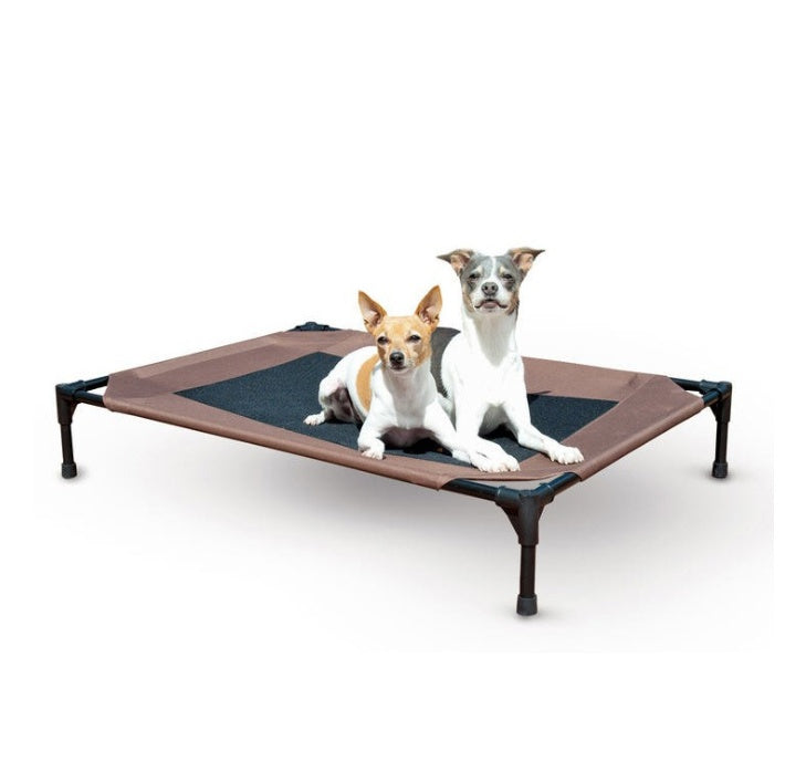 Pet bed dog moisture-proof removable washable stack dog bed Oxford cloth camp bed Gizmokings Warehouse