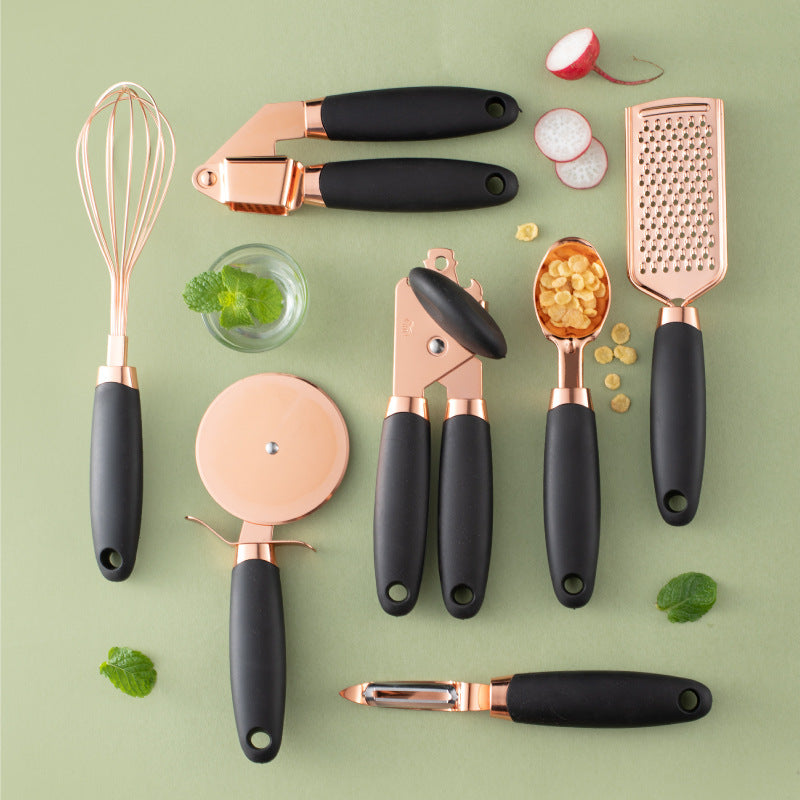 Kitchen Household Peeler Gadget Copper Plating Set Gizmokings Warehouse