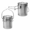 26oz Stainless Steel Camping Water Cup & Travel Cooking Set - Outdoor Picnic Utensils Gizmokings Warehouse