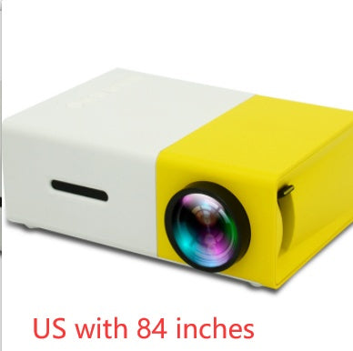 Portable Projector 3D Hd Led Home Theater Cinema HDMI-compatible Usb Audio Projector Yg300 Mini Projector Gizmokings Warehouse