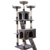 Large Cat Tree Cat Climbing Frame Integrated Jumping Platform Sisal Column Gizmokings Warehouse