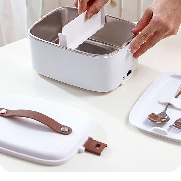 Hot Meals On The Go: Gzimokings’ Car-Mounted Stainless Steel Lunch Box Gizmokings Warehouse
