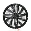 12V 25CM Solar-Powered Exhaust Fan – High Air Volume Cooling Gizmokings Warehouse