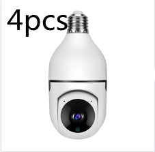 WiFi CAMERA 1080P Bulb 4X Zoom Camera E27 Home 5GWiFi Alarm Monitor Gizmokings Warehouse