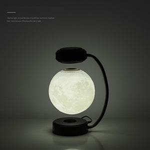 3D LED Floating Moon Lamp – Magnetic Levitating Rotating Night Light Gizmokings Warehouse