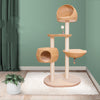 Integrated Multi Layer Solid Wood Cat Tree Gizmokings Warehouse