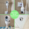 WiFi CAMERA 1080P Bulb 4X Zoom Camera E27 Home 5GWiFi Alarm Monitor Gizmokings Warehouse