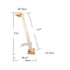 Solid Wood Large Cat Climbing Frame Cat Litter Cat Tree One Cat Shelf Gizmokings Warehouse