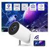 Portable Projector Small Straight Projector For Home Use 180 Degrees Projection Angle Automatic Focus Home Video Projector Gizmokings Warehouse