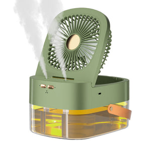 Mini USB Charging Air Cooler Fan with Remote & Timer easy-product-customizer